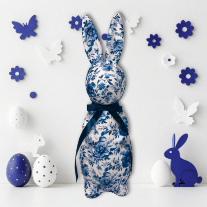 Blue & White Easter Decor