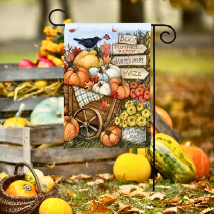 Fall Garden Flags