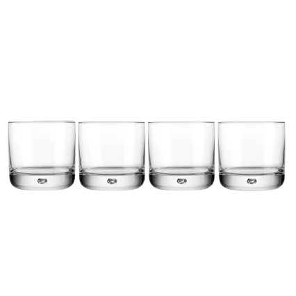 13.5 oz Triple Old-Fashioned Set of 4 Glasses