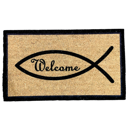 Christian Welcome Doormat