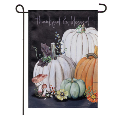 Beauty of Fall Suede Garden Flag