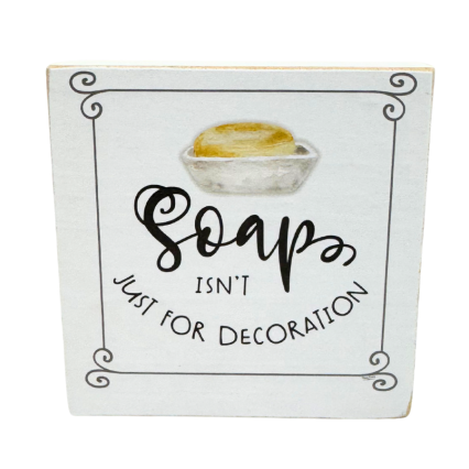 3.5" Funny Bathroom Sign