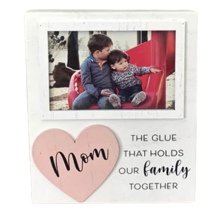 Mom, The Glue That Holds the Family Picture Frame