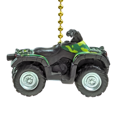 ATV Camouflage 4 Wheeler Ceiling Fan Pull