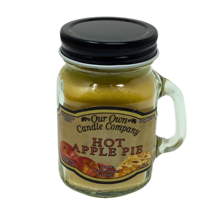 13oz Mason Jar Hot Apple Pie