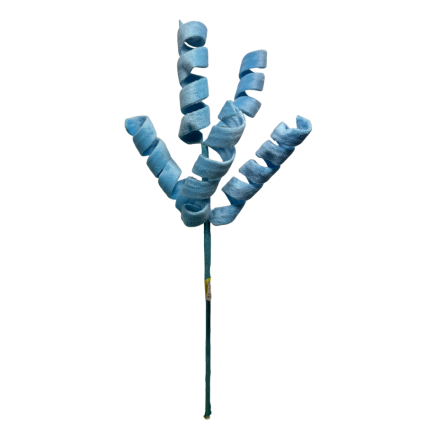 16" Curly Felt Spray - Blue