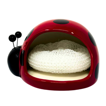 Ladybug Scrubber Holder