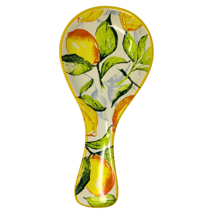 Lemons and Leaves Spoon Rest