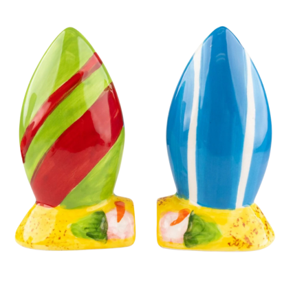 Reversable Surf Board Salt & Pepper Shaker Set