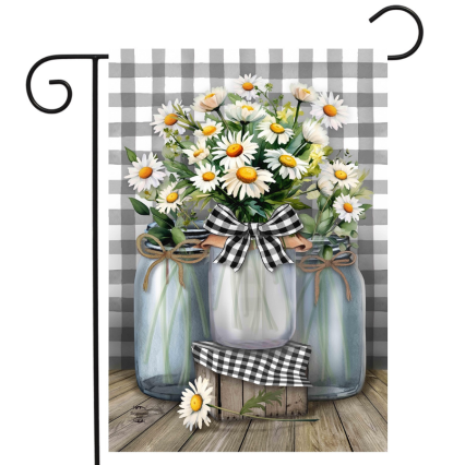 Farmhouse Jars Garden Flag