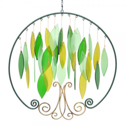12" Spring Tree Of Life Handcrafted Windchime