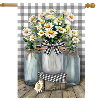 Farmhouse Jars House Flag