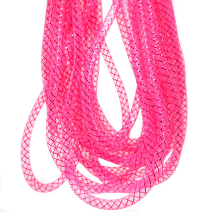 Mesh Tubing - Fuchsia