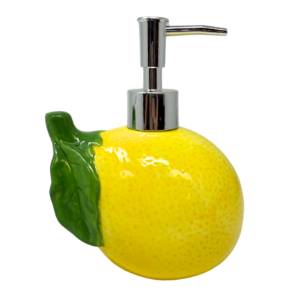 Ceramic Lemon Soap Dispenser
