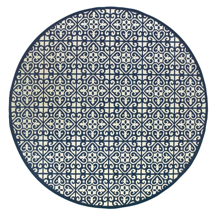 Marina 5927b Round Outdoor Rug
