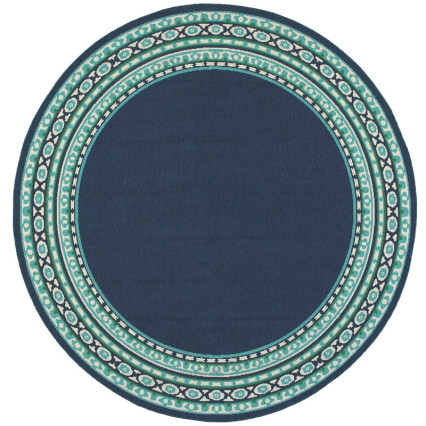 Meridian 9650B Round Outdoor Rug