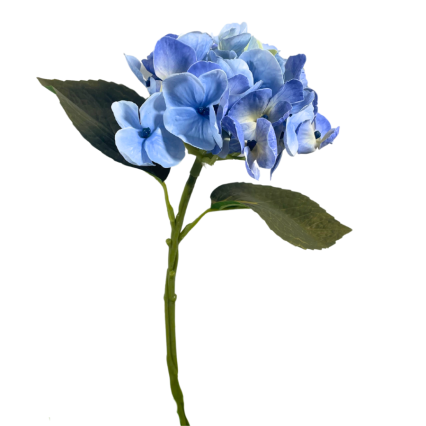13.5" Real Touch Hydrangea - Light Blue