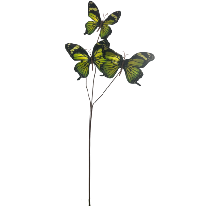 28" Grand Summer Butterfly Spray - Green