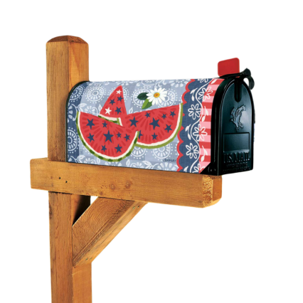 Sweetly Patriotic Mailbox Cover