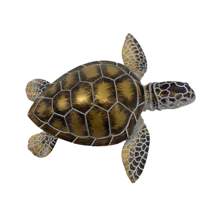 6" Gold Turtle