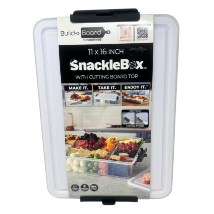 11" x 16" Snackle Box with Cutting Board Top