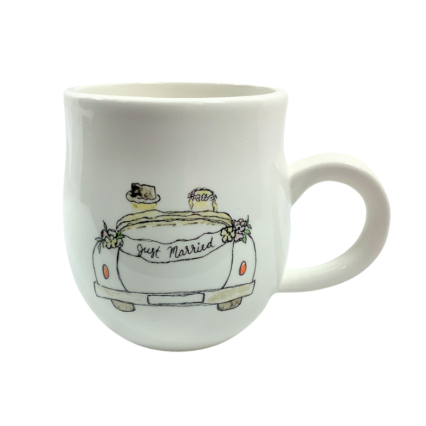 16oz Just Married Mug