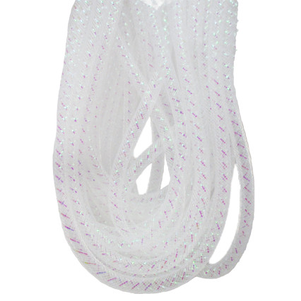 Mesh Tubing - White