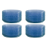 Halo Set of Four 22oz Bowls- Blue