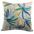 17" Blue Tropics Outdoor Pillow
