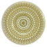 Golden Celebration Charger Plate
