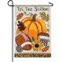 Tis' The Season Fall Applique Garden Flag