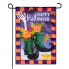 Happy Halloween Witches Boots Applique Garden Flag