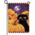 Pumpkin Patch Cat Garden Flag