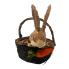 Sisal Bunny Easter Basket