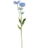 23.5" Flowering Mini Poppy Spray - Light Blue