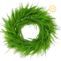 24" UV Bead Grass Wreath