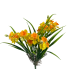 15" Daffodil Bush - Yellow/Orange
