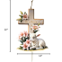 47" Easter Lamb Metal Yard Stake