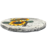 10" Cement Sunflower Welcome Stepping Stone