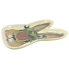 8" Bunny Shaped Ceramic Plate