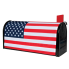 American Flag Mailbox Cover