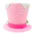 7" Candy and Sprinkles Pink Bunny Top Hat