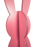 28" Wooden Bunny Stand Decor - Pink