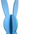 28" Wooden Bunny Stand Decor - Blue
