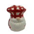 Buffalo Check Chef Hat Gnome Scrubber Holder