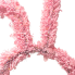 20" Beaded Easter Bunny Wreath - Pink