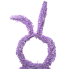 20" Beaded Easter Bunny Wreath - Purple