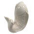 9" Ceramic Fish Vase Sculpture