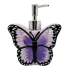 Purple Butterfly Soap Dispenser