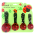 4 pc Measuring Spoons - Ladybug
